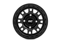 Cargar imagen en el visor de la galería, 82 Series Wheel One-Piece Semi Gloss Black 14x7 4x156 +10mm Rough Country