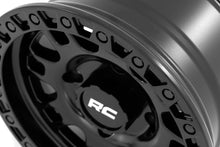 Cargar imagen en el visor de la galería, 82 Series Wheel One-Piece Semi Gloss Black 14x7 4x156 +10mm Rough Country