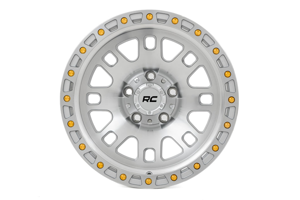 82 Series Wheel One-Piece Full Machined 15x8 5x4.5 -19mm Rough Country