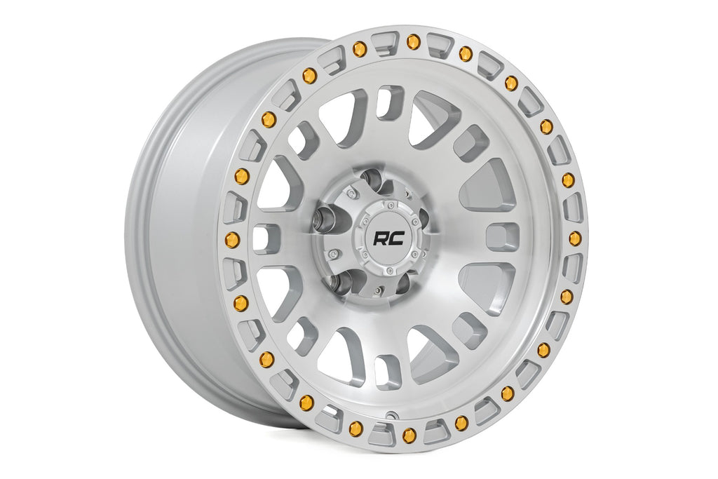 82 Series Wheel One-Piece Full Machined 15x8 5x4.5 -19mm Rough Country