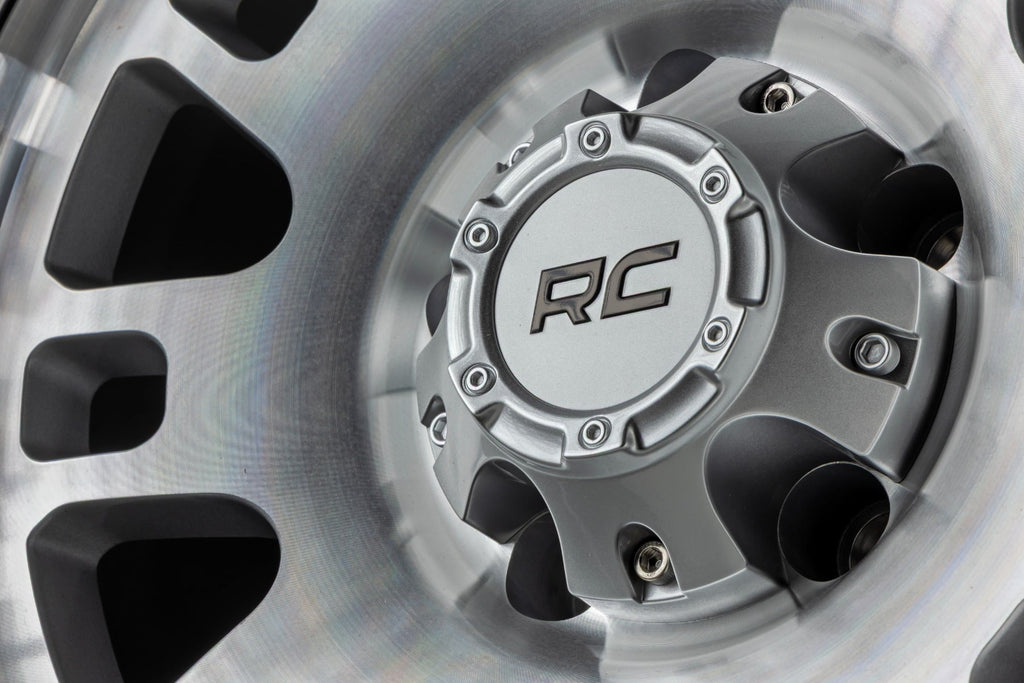 82 Series Wheel One-Piece Full Machined 15x8 5x4.5 -19mm Rough Country