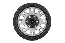 Load image into Gallery viewer, 82 Series Wheel One-Piece Machined Semi Gloss Black 17x9 5x5 -12mm Rough Country