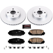 Cargar imagen en el visor de la galería, Power Stop 2013 Scion iQ Front Z17 Evolution Geomet Coated Brake Kit