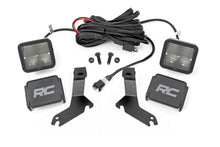 Cargar imagen en el visor de la galería, LED Light Kit Ditch Mount 2 Inch Spectrum Pair Spot Chevy Silverado 1500 (99-06)/Tahoe (00-06) Rough Country