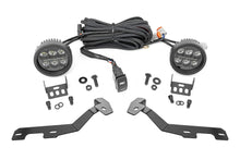 Load image into Gallery viewer, LED Light Kit Ditch Mount Black Series Round 3.5 Inch Amber DRL Ram 1500 (19-26) Rough Country