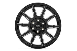 83 Series Wheel One-Piece Gloss Black 17x9 6x5.5 +0mm Rough Country
