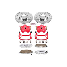 Cargar imagen en el visor de la galería, Power Stop 94-01 Acura Integra Front Z26 Street Warrior Brake Kit w/Calipers