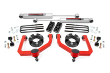 Load image into Gallery viewer, 3 Inch Lift Kit N3 Shocks Red Nissan Titan 2WD/4WD (2004-2024) Rough Country