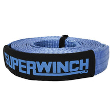 Cargar imagen en el visor de la galería, Superwinch Recovery Strap 20000 lbs 2in x 30 ft w/ Reinforced Closed-Loop Ends