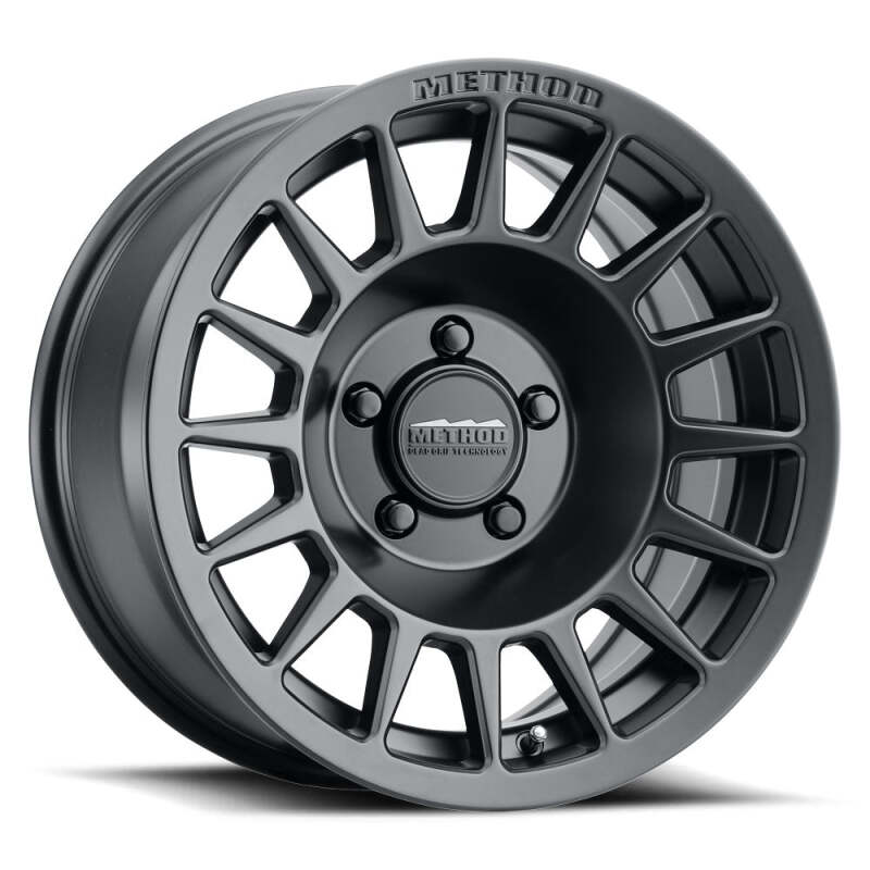 Method MR707 Bead Grip 17x8,5 0 mm Offset 6x135 BP 87 mm CB 4,72 pulg. BS Rueda negra mate