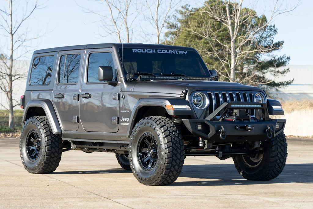 84 Series Wheel Gloss Black 17x8.5 5x5 +0mm Rough Country