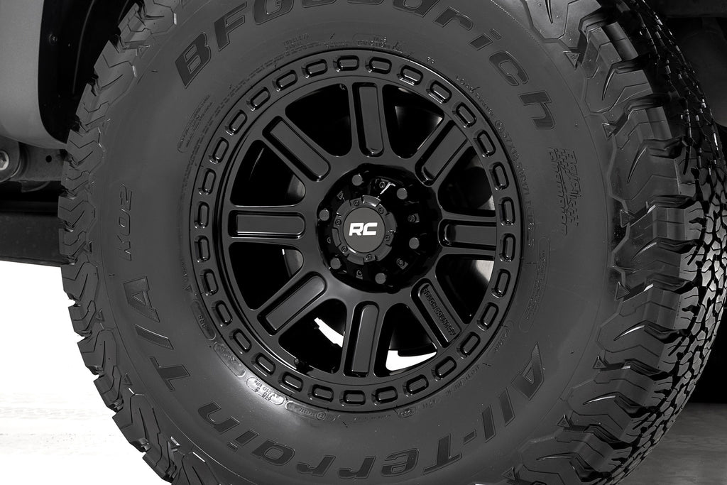 84 Series Wheel Gloss Black 18x8.5 5x5 +0mm Rough Country
