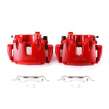Power Stop 11-17 Dodge Durango Front Red Calipers w/Brackets - Pair