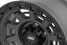 Cargar imagen en el visor de la galería, 85 Series Wheel One-Piece Gunmetal Gray/Black 15x8 5x4.5 -19mm Rough Country