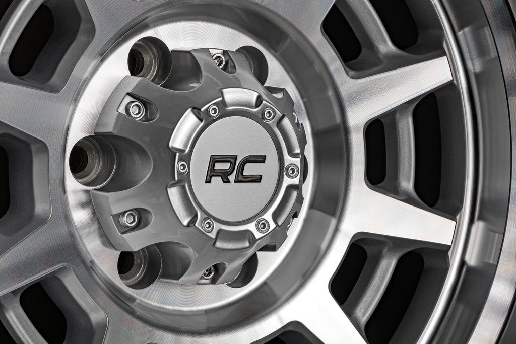 85 Series Wheel Simulated Beadlock Full Machine 17x9 5x4.5 -12mm Rough Country