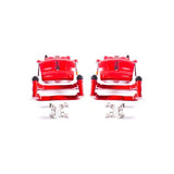 Power Stop 08-16 Buick Enclave Front Red Calipers w/Brackets - Pair