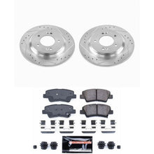 Cargar imagen en el visor de la galería, Power Stop 2015 Hyundai Sonata Rear Z23 Evolution Sport Brake Kit