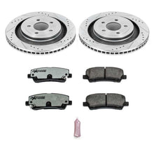 Cargar imagen en el visor de la galería, Power Stop 15-19 Ford Mustang Rear Z26 Street Warrior Brake Kit