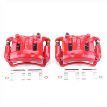 Cargar imagen en el visor de la galería, Power Stop 03-04 Nissan Frontier Front Red Calipers w/Brackets - Pair