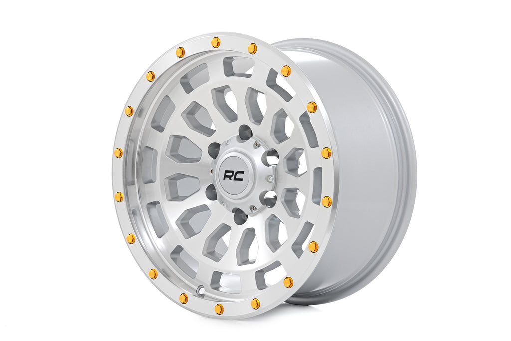 87 Series Wheel Simulated Beadlock Full Machine 17x8.5 5x5 +0mm Rough Country