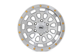 87 Series Wheel Simulated Beadlock Full Machine 17x8.5 5x5 +0mm Rough Country