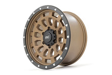 Cargar imagen en el visor de la galería, 87 Series Wheel Simulated Beadlock Bronze/Black 17x8.5 5x5 +0mm Rough Country