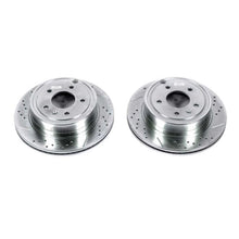 Cargar imagen en el visor de la galería, Power Stop 12-15 Chevrolet Captiva Sport Rear Evolution Drilled &amp; Slotted Rotors - Pair