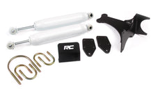 Cargar imagen en el visor de la galería, Steering Stabilizer Dual 2-8 Inch Lift Ford Super Duty (05-22) Rough Country
