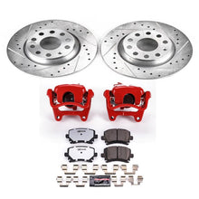 Cargar imagen en el visor de la galería, Power Stop 06-08 Audi A3 Rear Z26 Street Warrior Brake Kit w/Calipers