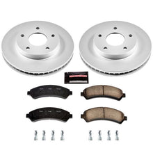 Cargar imagen en el visor de la galería, Power Stop 97-05 Chevrolet Blazer Front Z17 Evolution Geomet Coated Brake Kit