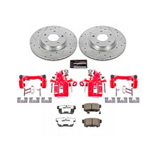Load image into Gallery viewer, Power Stop 16-18 Acura ILX Rear Z26 Street Warrior Brake Kit w/Calipers