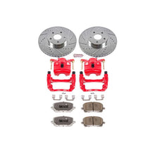 Cargar imagen en el visor de la galería, Power Stop 03-08 Pontiac Vibe Front Z26 Street Warrior Brake Kit w/Calipers