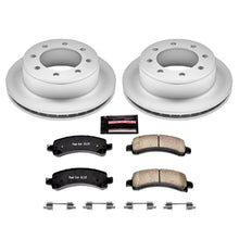 Cargar imagen en el visor de la galería, Power Stop 06-17 Chevrolet Express 2500 Rear Z17 Evolution Geomet Coated Brake Kit