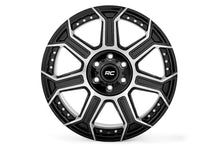 Cargar imagen en el visor de la galería, 89 Series Wheel One-Piece Black Machined Gunmetal 20x9 6x5.5 +18mm Rough Country