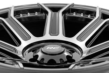 Cargar imagen en el visor de la galería, 89 Series Wheel One-Piece Black Machined Gunmetal 20x9 6x5.5 +18mm Rough Country