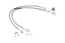 Cargar imagen en el visor de la galería, Jeep Front Stainless Steel Brake Lines 4-6 Inch TJ/YJ/XJ Rough Country