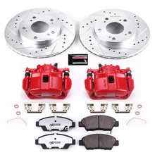 Cargar imagen en el visor de la galería, Power Stop 11-15 Honda CR-Z Front Z26 Street Warrior Brake Kit w/Calipers