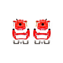 Power Stop 2007 Chevrolet Cobalt Front Red Calipers w/Brackets - Pair