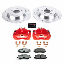 Cargar imagen en el visor de la galería, Power Stop 15-19 Ford Mustang Rear Z26 Street Warrior Brake Kit w/Calipers