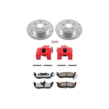 Cargar imagen en el visor de la galería, Power Stop 04-10 Infiniti QX56 Rear Z36 Truck &amp; Tow Brake Kit w/Calipers