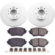 Cargar imagen en el visor de la galería, Power Stop 06-15 Mazda MX-5 Miata Front Z17 Evolution Geomet Coated Brake Kit