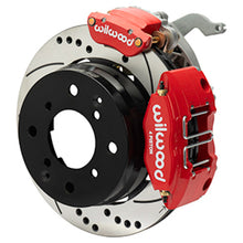 Cargar imagen en el visor de la galería, Wilwood 70-76 Porsche 914 Rear Powerlite Brake Kit Dilled &amp; Slotted - Red