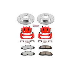 Cargar imagen en el visor de la galería, Power Stop 99-03 Ford F-150 Front Z36 Truck &amp; Tow Brake Kit w/Calipers
