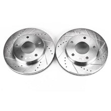 Cargar imagen en el visor de la galería, Power Stop 79-85 Buick Riviera Front or Rear Evolution Drilled &amp; Slotted Rotors - Pair