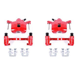 Power Stop 08-09 Buick Allure Rear Red Calipers w/Brackets - Pair