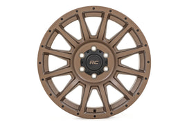 90 Series Wheel One-Piece Bronze 18x9 6x5.5 -12mm Rough Country