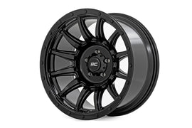 90 Series Wheel One-Piece Gloss Black 20x9 6x5.5 0mm Rough Country