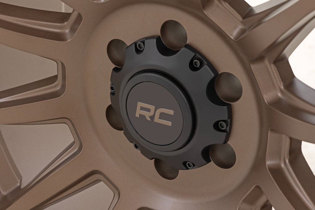 90 Series Wheel One-Piece Bronze 20x9 6x5.5 -12mm Rough Country