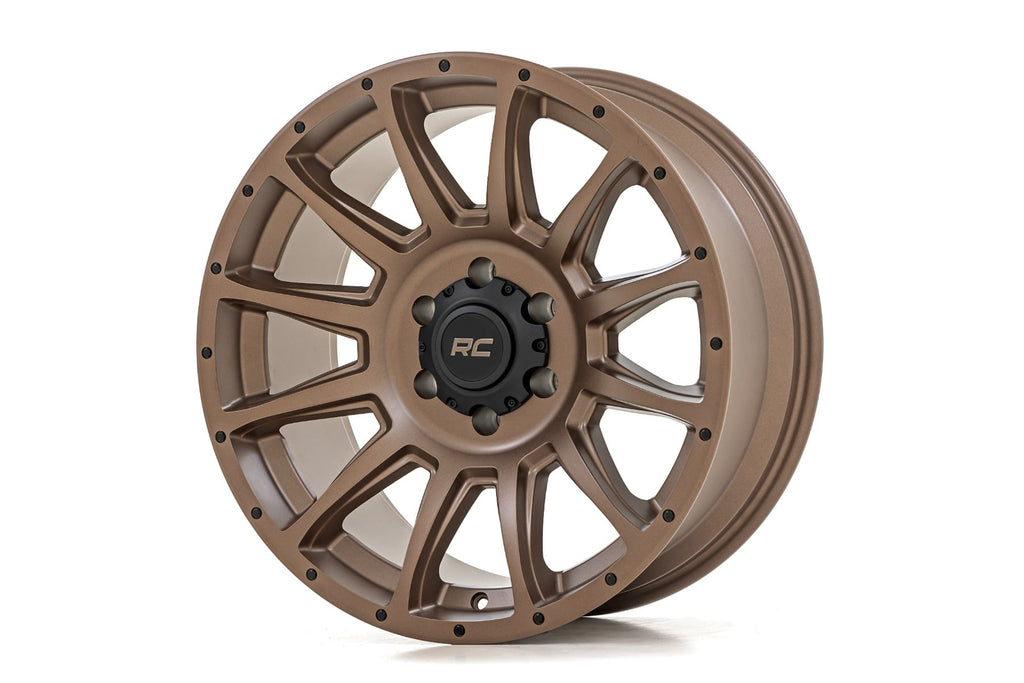 90 Series Wheel One-Piece Bronze 20x10 6x5.5 -25mm Rough Country