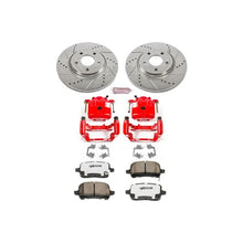 Cargar imagen en el visor de la galería, Power Stop 05-06 Chevrolet Cobalt Front Z26 Street Warrior Brake Kit w/Calipers